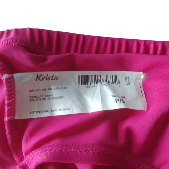 Krista Pink Swim Skort Bottoms Fuschia Size Small - Picture 7 of 7